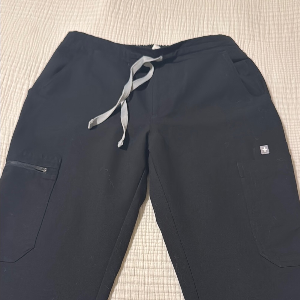 Figs Black Scrub Pants